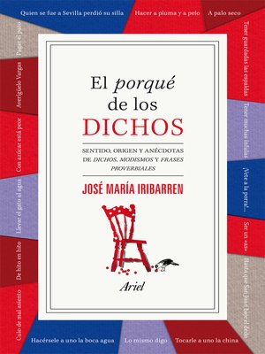 cover image of El porqué de los dichos